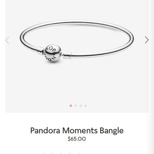Like New Sterling Silver Pandora Bracelet 💖